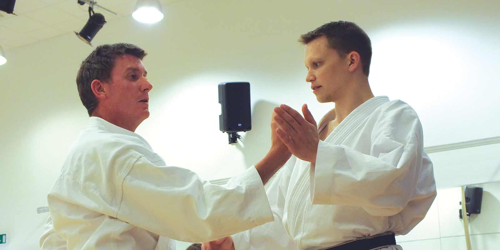 Coaching at Bristol Karate Academy's Nailsea dojo